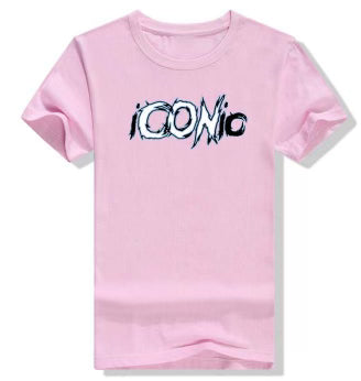 Original iCONic Brand Women's Logo Pink Tee